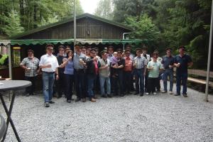 Marsch und Bierproben